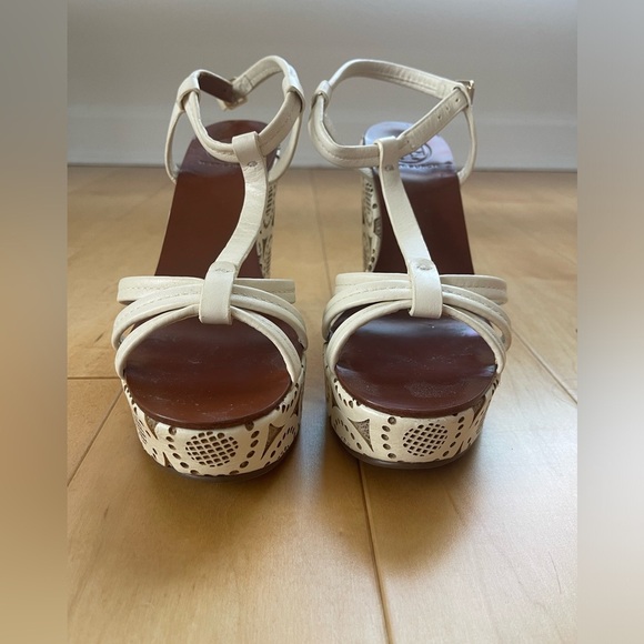 Tory Burch Ida Wedge Size 9 - Picture 3 of 9